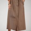 ago_brown_skirt دامن خاکی لینن