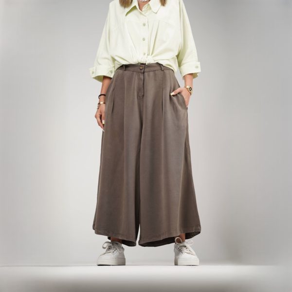 ago_silk_brown-skirt_pants دامن شلواری سیلک ریزشی